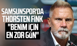 Samsunspor Teknik Direktörü Fink: "Benim için en zor gün"