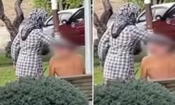 Çocuk parkında pes dedirten görüntü! Gerekçesi de hayli ilginç