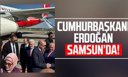 Cumhurbaşkanı Erdoğan Şehir Hastanesi açılışı için Samsun’a geldi