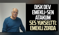 DİSK Dev Emekli-Sen Atakum’dan Ali Şekeroğlu için başsağlığı mesajı