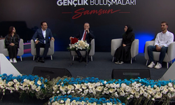 Erdoğan Samsun’da gençlerle buluştu! Dikkat çeken Samsunspor yorumu