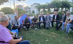 Atakum'da 5 aydır maaş bekliyorlar! Dr. Murat Çan'dan işçilere destek