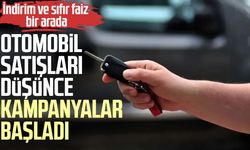 Otomobil satışları düşünce kampanyalar başladı