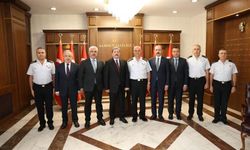Samsun Valisi Orhan Tavlı, Jandarma Genel Komutanı Çardakcı’yı ağırladı