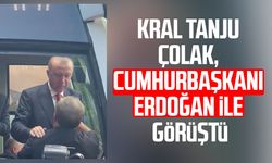 Kral Tanju Çolak, Cumhurbaşkanı Erdoğan ile görüştü