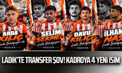 Ladik’te transfer şov! Kadroya 4 yeni isim
