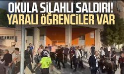 Manisa'da okula silahlı saldırı! Yaralı öğrenciler var
