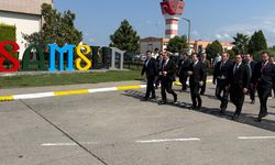 Samsun Çarşamba Havalimanı’nda yeni terminal hazırlığı! İncelemelerde bulundular