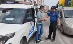 Samsun'da sınav heyecanına ortak oldular! Polis ekipleri imdada yetişti