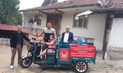 Samsun’da 7 yaşındaki Ecrin’in yüzünü güldüren hediye