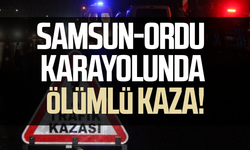 Samsun-Ordu karayolunda ölümlü kaza! Hüseyin Demir hayatını kaybetti