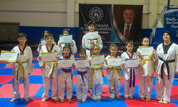 Samsun Salıpazarı’nda taekwondoda kuşak heyecanı