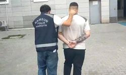 Samsun'da 10 yıl hapis cezası bulunan firari yakalandı!