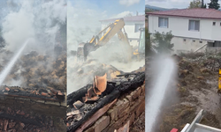 Samsun’da alevler samanlığı küle çevirdi!