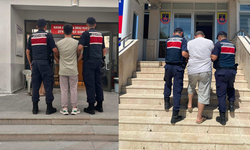 Samsun’da aranan 2 hükümlü jandarmadan kaçamadı
