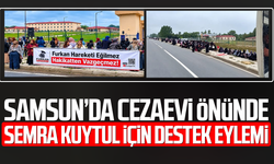 Samsun’da cezaevi önünde Semra Kuytul için destek eylemi