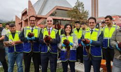 Samsun’da doğaya 200 yeni canlı! Kampüste dikkat çeken buluşma