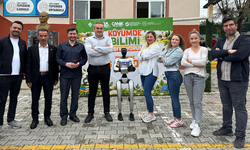 Samsun'da insansı robot CANİKMAN öğrencilerle buluştu