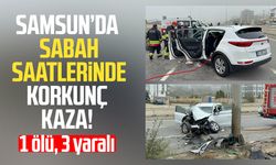Samsun'da ölümlü kaza! Hacer Ter olay yerinde hayatını kaybetti