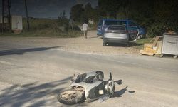 Samsun’da otomobil ile elektrikli motosiklet çarpıştı: 1 yaralı