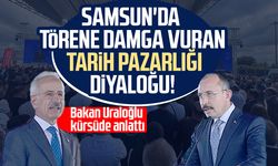 Samsun'da törene damga vuran 'tarih pazarlığı' diyaloğu