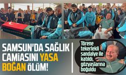 Samsun'da UMKE görevlisi Mehmet Can Gür için tören
