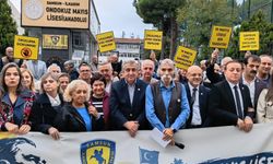 Samsun'da yıkım kararına karşı 19 Mayıs Lisesi önünde çağrı