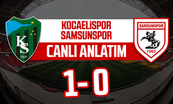 CANLI ANLATIM | Kocaelispor - Samsunspor maçının canlı anlatımı