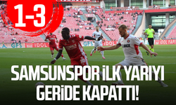 Samsunspor ilk yarıyı Çorum FK karşısında geride kapattı!