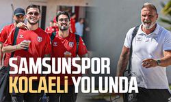 Samsunspor Kocaeli yolunda