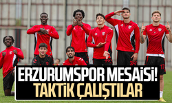 Samsunspor'da Erzurumspor mesaisi! Taktik çalıştılar