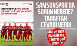 Samsunspor’da işler neden kötü gidiyor? Taraftar cevabı verdi