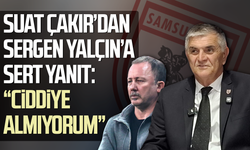 Samsunspor'da Suat Çakır'dan Sergen Yalçın’a yanıt: “Ciddiye almıyorum”
