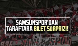 Samsunspor’dan taraftara bilet sürprizi!