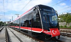 Samsun’un yeni tramvayları yollarda