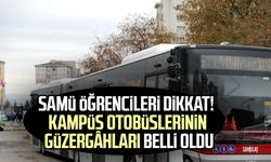 SAMÜ öğrencileri dikkat! Kampüs otobüslerinin güzergâhları belli oldu