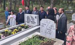 Şehit Savaş Topal Samsun’da mezarı başında anıldı