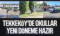Tekkeköy'de okullar yeni döneme hazır