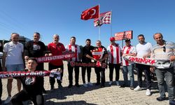 Samsunspor taraftarlarından Çorum FK taraftarlarına anlamlı jest