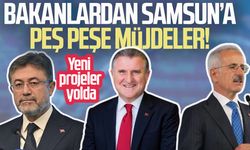 Bakanlardan Samsun’a peş peşe müjdeler! Yeni projeler yolda