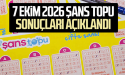 7 Ekim Şans Topu sonuçları belli oldu mu?