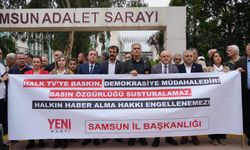 Samsun’da YENİ Parti'den Halk TV tepkisi! “Özgür basın susturulamaz”