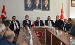 MHP Samsun’dan Havza’da muhtarlarla buluşma