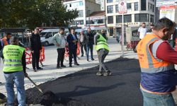 Havza’da yollar değişiyor! 2 bin 200 metrelik sıcak asfalt hamlesi