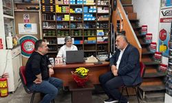 Canik Belediye Başkanı İbrahim Sandıkçı esnafın taleplerini dinledi