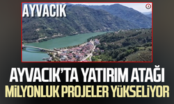 Ayvacık’ta yatırım atağı: Milyonluk projeler yükseliyor
