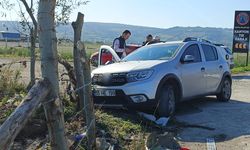 Bafra’da Organize Sanayi Yolu’nda korkutan kaza! Yaralılar var