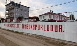 “Bu şehrin çocukları Samsunsporludur” mesajı okula işlendi