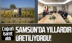 Samsun’da yıllardır üretiliyordu! Coğrafi işaret aldı