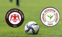 Çorum FK-Rizespor maçı hangi kanalda? İşte yayın bilgisi